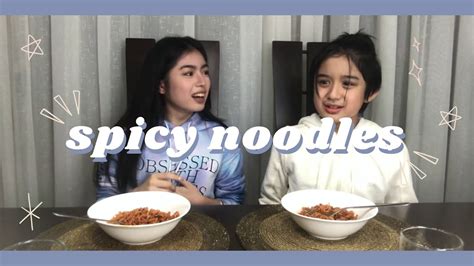 Spicy Noodles Challenge Heart Ryan .